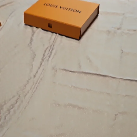 Louis Vuitton Cream Textured Scarf - Picture 6 of 6